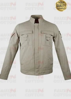 Luke Skywalker Star Wars The Empire Strikes Back White Cotton Jacket