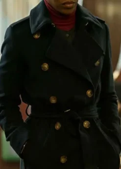 Luther: The Fallen Sun Cynthia Erivo (Odette Raine) Coat