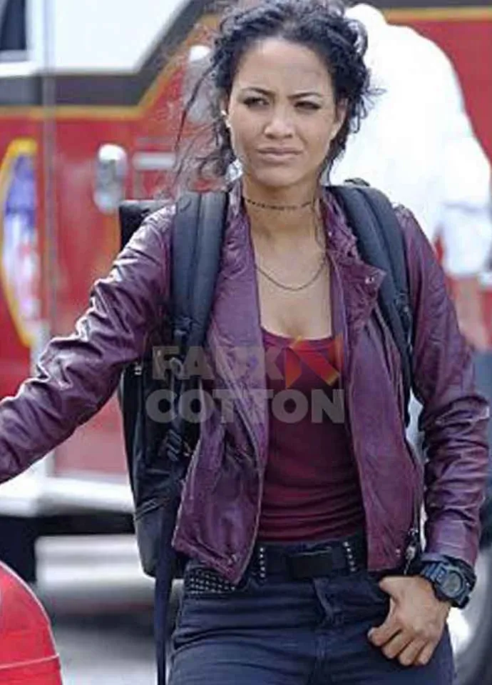 MacGyver Tristin Mays Leather Jacket