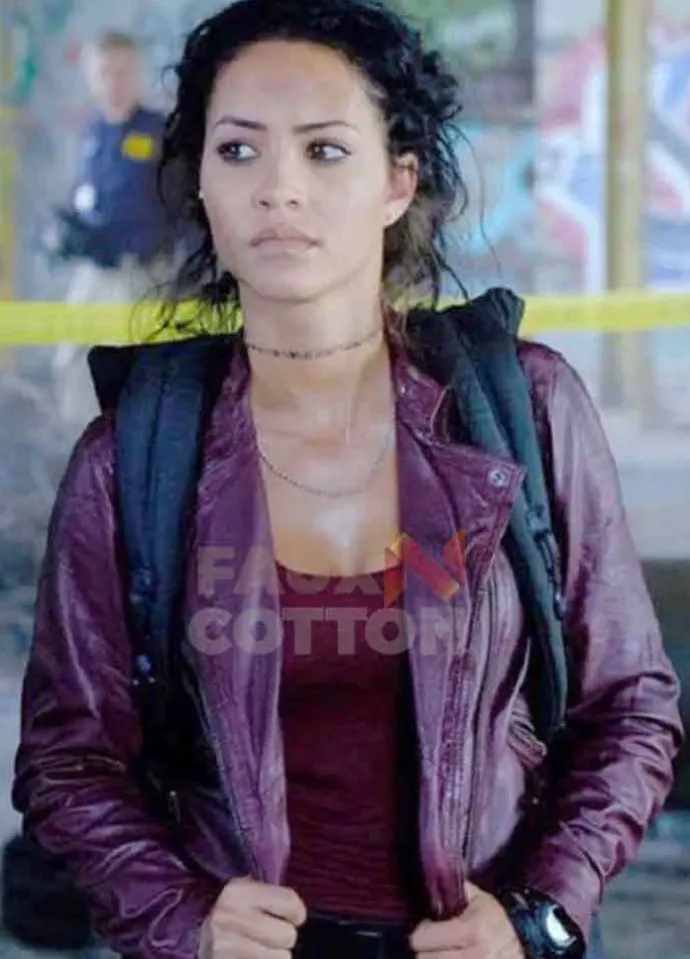 MacGyver Tristin Mays Leather Jacket