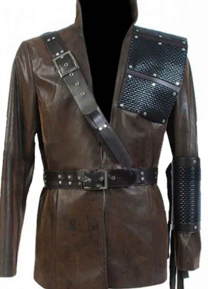 Malcolm Merlyn (Dark Archer) Arrow Brown Leather Jacket