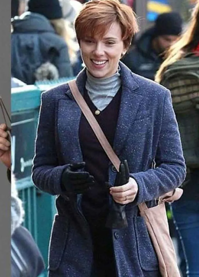MARRIAGE STORY (NICOLE BARBER) SCARLETT JOHANSSON WOOL COAT