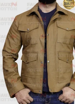 Martin Henderson Virgin River Jack Sheridan Brown Jacket