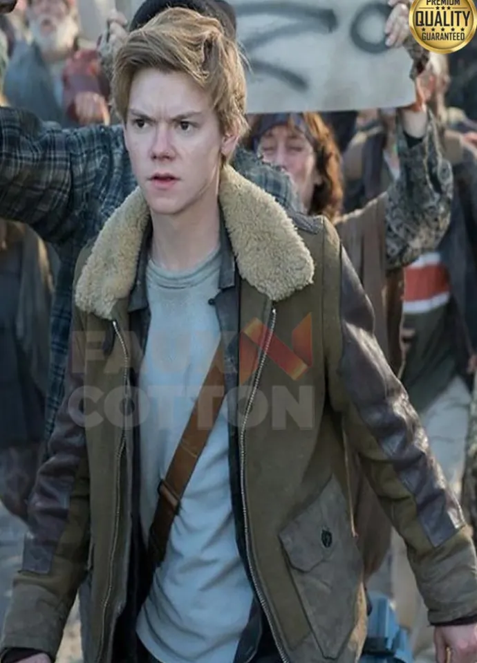 Maze Runner The Death Cure Newt Fur Jacket