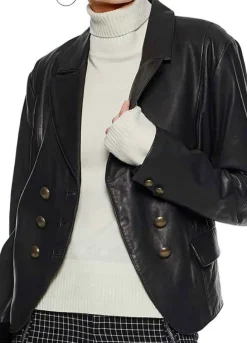 Mädchen Amick Riverdale (Alice Cooper) Black Leather Blazer