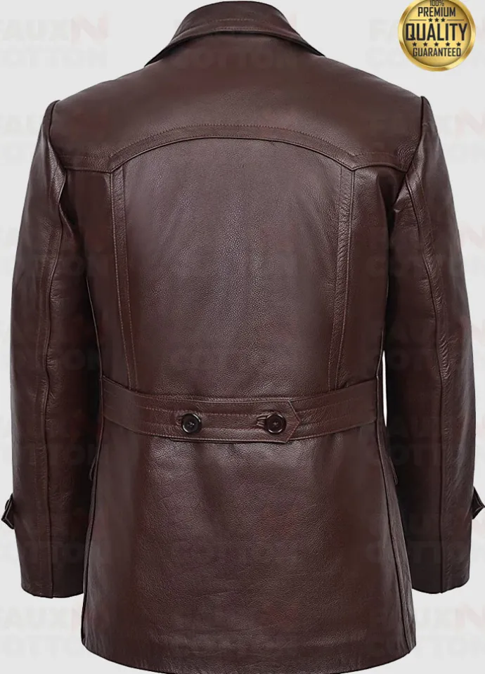 Men German Kriegsmarine Submarine U Boat Leather Jacket