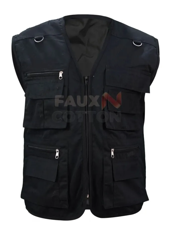 Men Outdoor Multi Pockets Vest