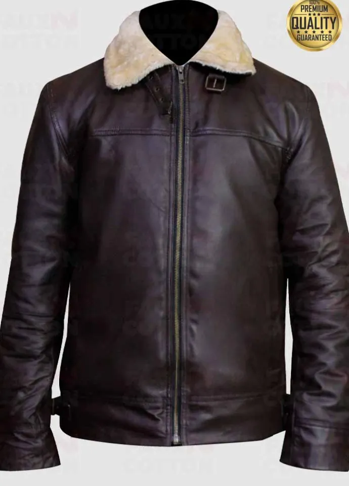 Men’s Aviator B3 RAF Flying Cockpit Genuine Sheepskin Bomber Jacket