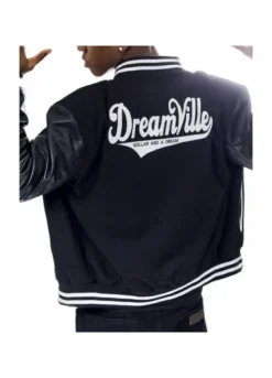 MEN'S DREAMVILLE J COLE BORN SINNER VARSITY BOMBER JACKET