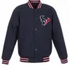 MEN'S TEXANS LETTERMAN JACKET