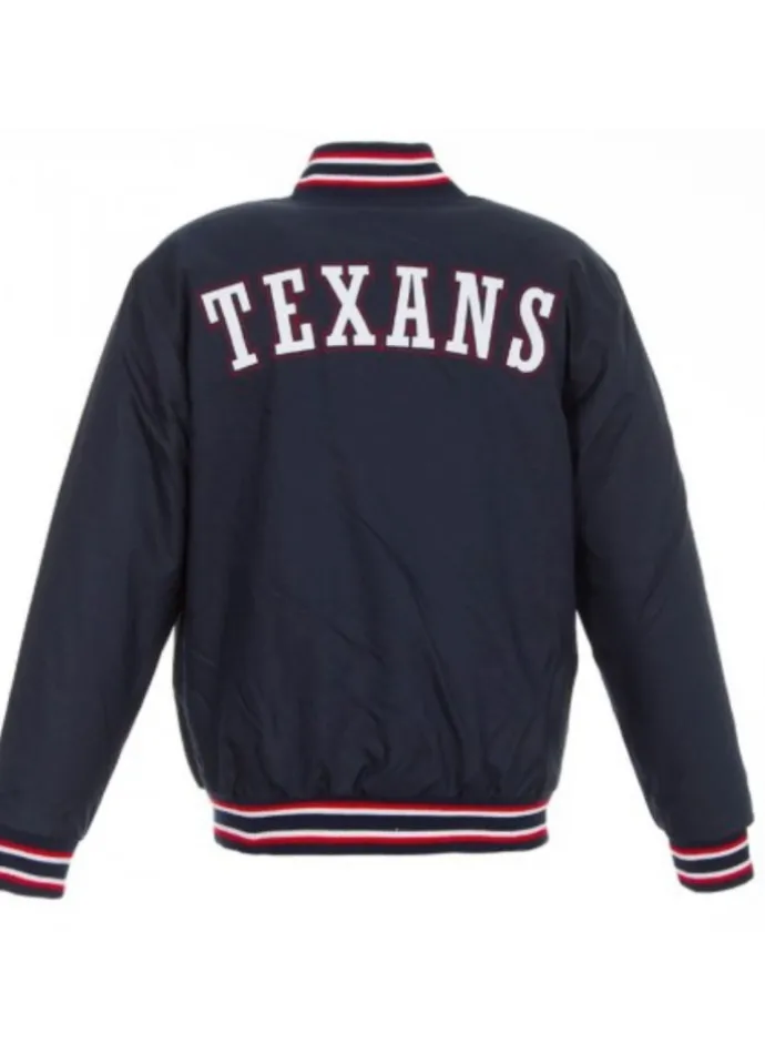 MEN'S TEXANS LETTERMAN JACKET