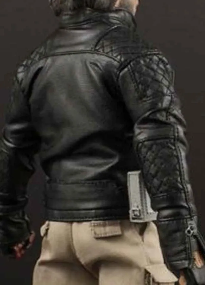 METAL GEAR SOLID 5 (VENOM SNAKE) KIEFER SUTHERLAND LEATHER JACKET