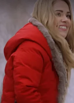 Midnight at the Magnolia Maggie Quinn Red Fur Jacket