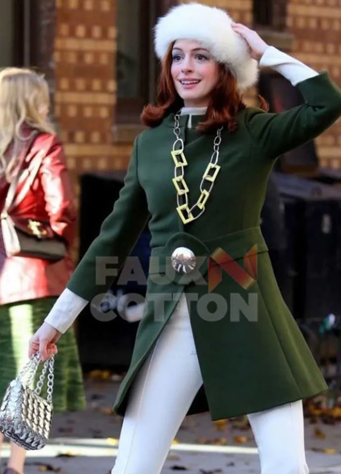 Modern Love Anne Hathaway Green Coat