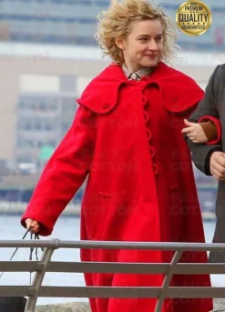 Modern Love Julia Garner ( Maddy ) Red Hood Coat