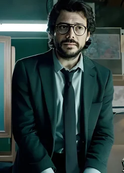 Money Heist Álvaro Morte (El Profesor) Blazer