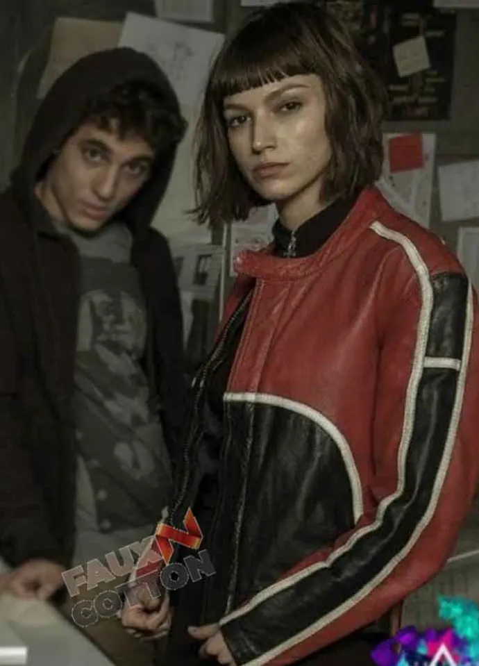 Money Heist (Tokio) Úrsula Corberó Leather Jacket