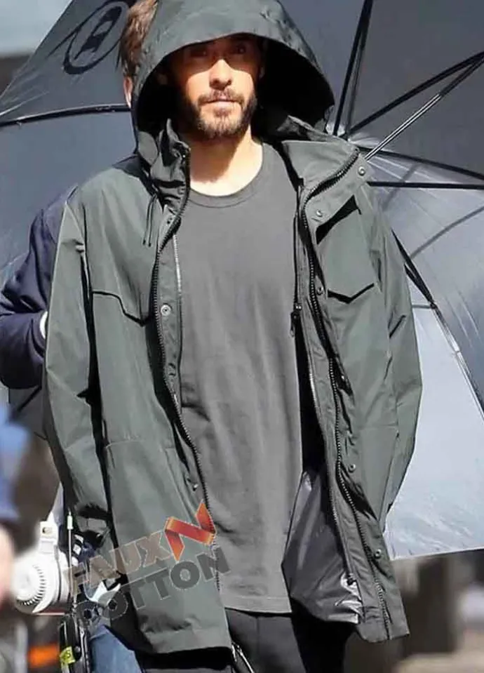 Morbius Jared Leto (Dr. Michael Morbius) Grey Cotton Jacket