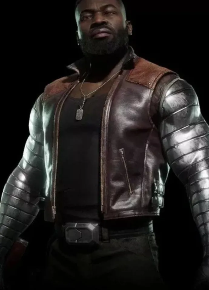 Mortal Kombat 11 Jax Brown Vest