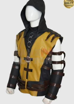 Mortal Kombat X Scorpion ( Hanzo Hasashi ) Costume Vest