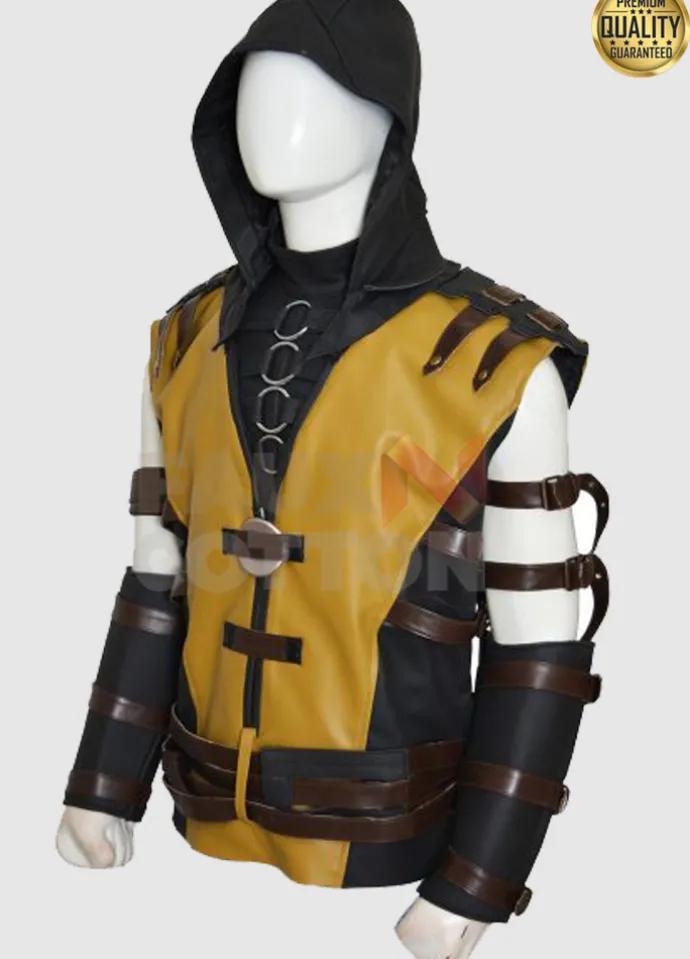 Mortal Kombat X Scorpion ( Hanzo Hasashi ) Costume Vest