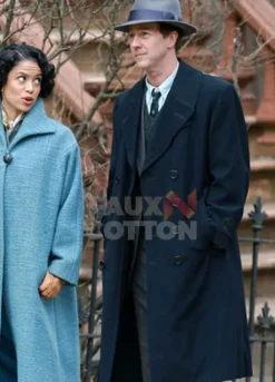 Motherless Brooklyn Edward Norton Black Coat