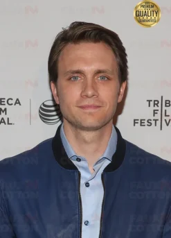 Mr Robot Martin Wallstrom ( Tyrell Wellick ) Blue Bomber Jacket