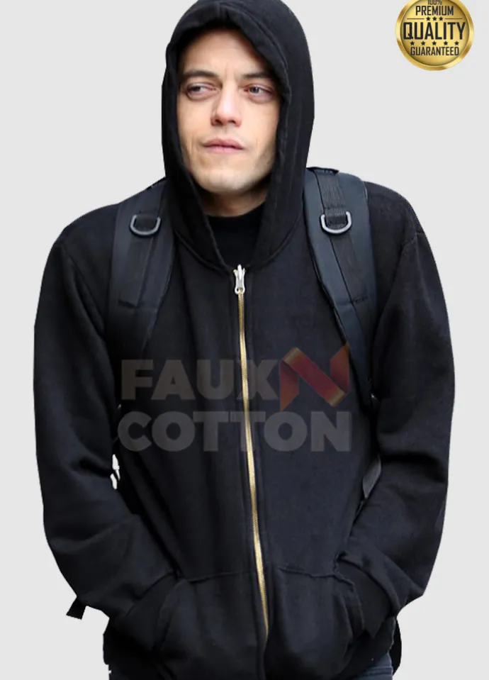 Mr Robot Rami Malek ( Elliot Alderson ) Hoodie Jacket