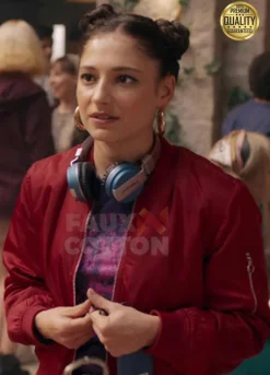 Musa Fate The Winx Saga Red Bomber Jacket
