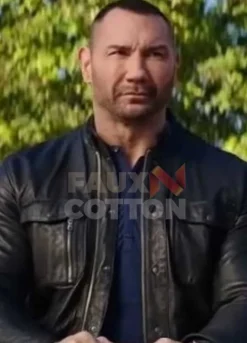 My Spy Dave Bautista Leather Jacket