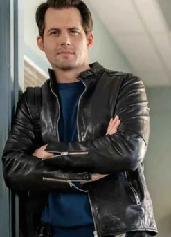 MYSTERY 101 (TRAVIS BURKE) KRISTOFFER POLAHA LEATHER JACKET