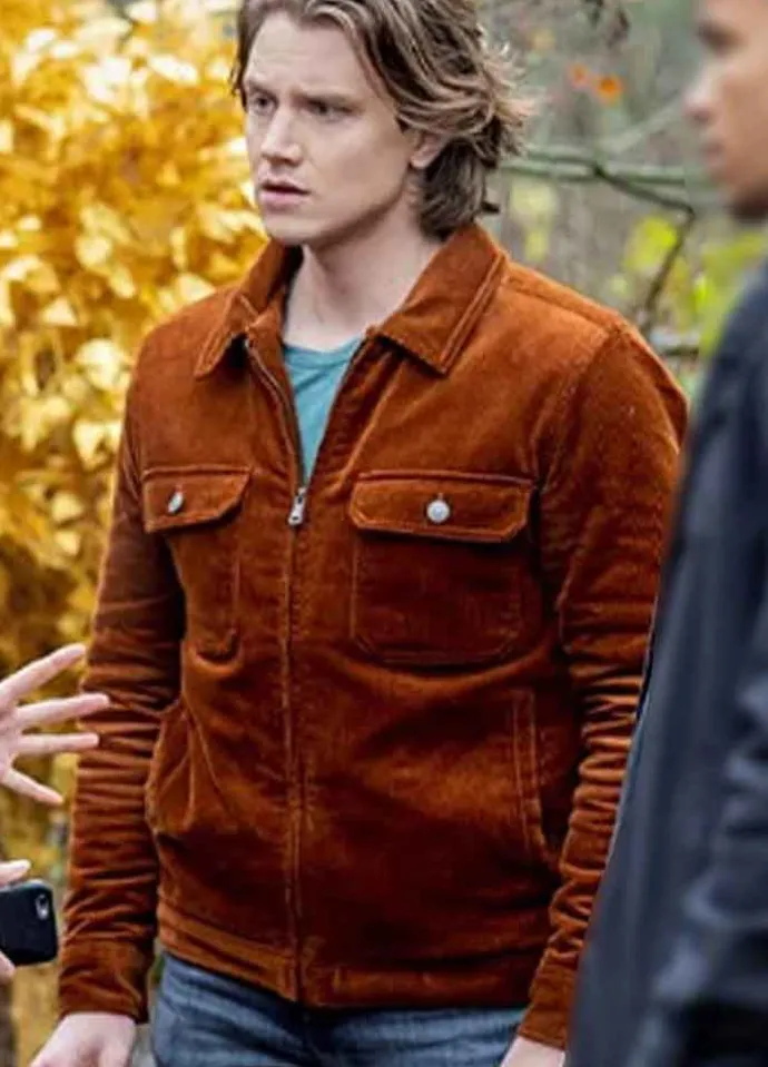 NANCY DREW (ACE) ALEX SAXON BROWN JACKET