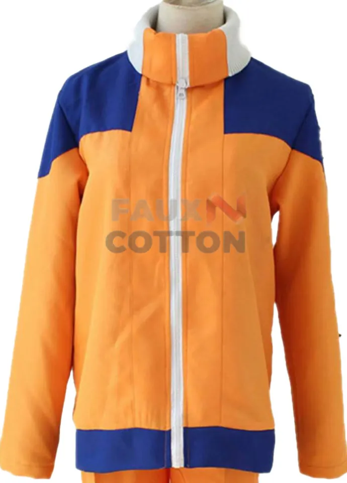 Naruto Boruto Uzumaki Blue And Orange Jacket
