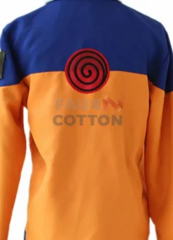 Naruto Boruto Uzumaki Blue And Orange Jacket