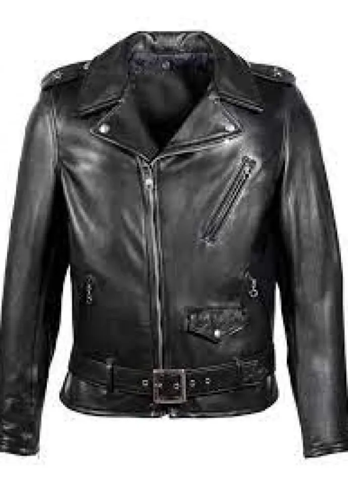 NEAR DARK (SEVEREN) BILL PAXTON BLACK LEATHER JACKET