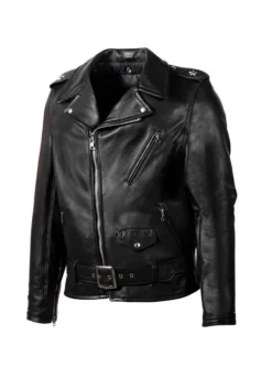NEAR DARK (SEVEREN) BILL PAXTON BLACK LEATHER JACKET