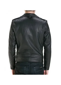 NEAR DARK (SEVEREN) BILL PAXTON BLACK LEATHER JACKET