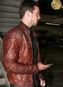 NICHOLAS HOULT MAD MAX FURY ROAD NUX LEATHER JACKET