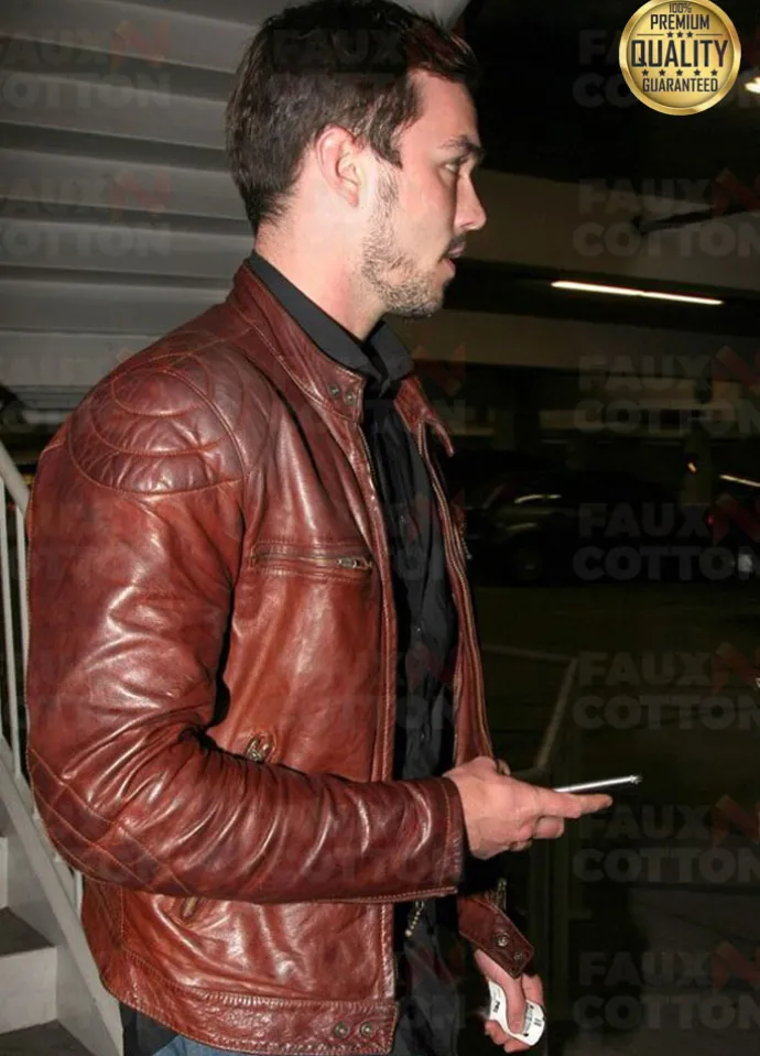 NICHOLAS HOULT MAD MAX FURY ROAD NUX LEATHER JACKET