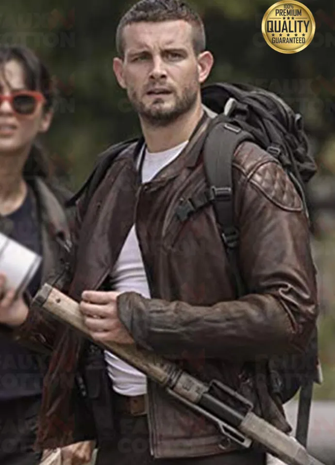 NICO TORTORELLA THE WALKING DEAD WORLD BEYOND LEATHER JACKET