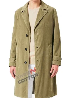 No Time to Die (James Bond) Daniel Craig Green Corduroy Coat
