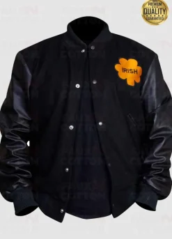 Notre Dame Sean Astin Rudy Ruettiger Bomber Jacket