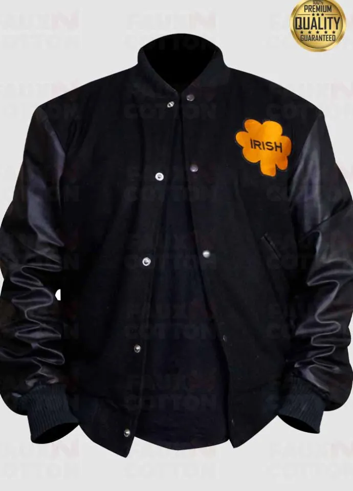 Notre Dame Sean Astin Rudy Ruettiger Bomber Jacket