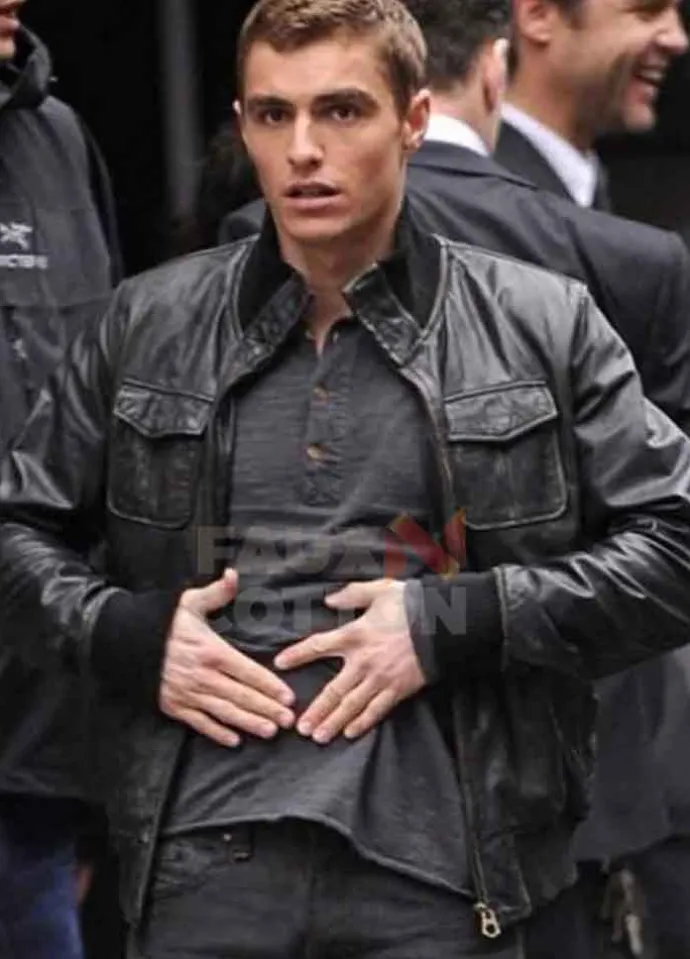Now You See Me Dave Franco Leather Jacket