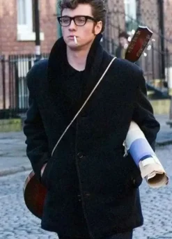 Nowhere Boy Aaron Taylor-Johnson Black Coat