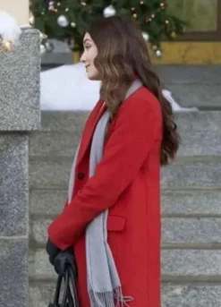 ON THE 12TH DATE OF CHRISTMAS (JENNIFER HOLLOWAY) MALLORY JANSEN WOOL COAT