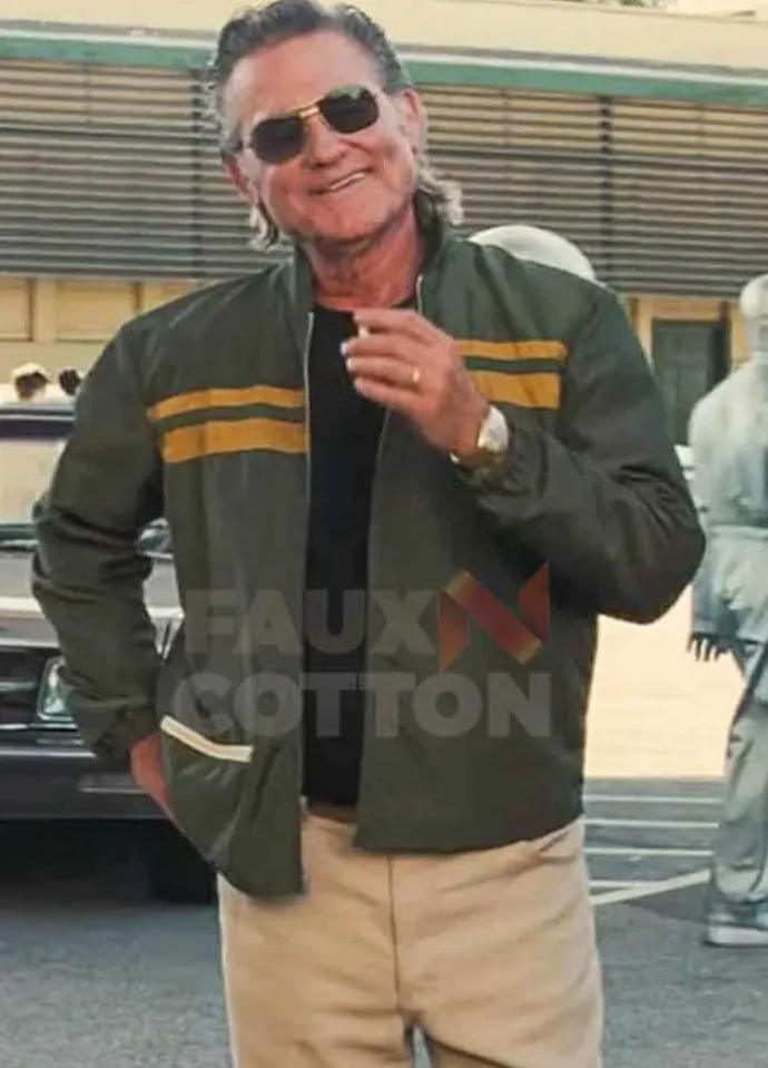 Once Upon A Time In Hollywood Kurt Russell Green Jacket