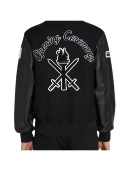 OPENING CEREMONY VARSITY BLACK JACKET