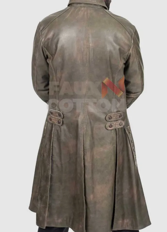 Outlander Sam Heughan Leather Coat