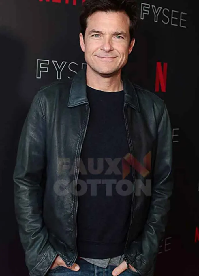 Ozark Tv Series Jason Bateman Leather Jacket
